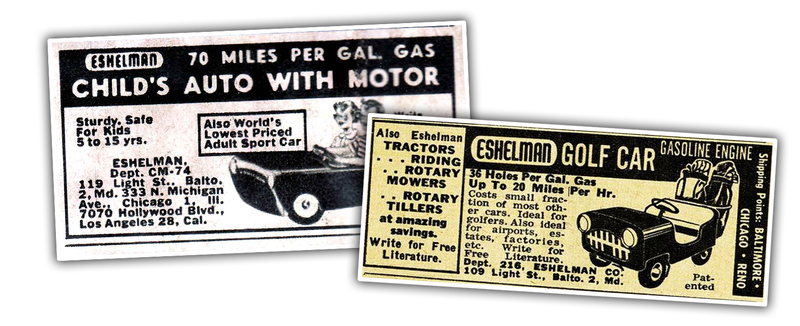 Illustration for article titled Meet America's Smallest, Adorably Ugliest Car: The Eshelman!